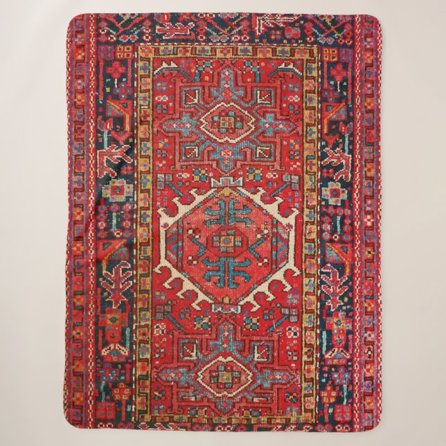 Couverture Sherpa Moquette turque antique (Devant)