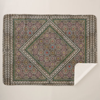 Couverture Sherpa Mosaïque Ancienne