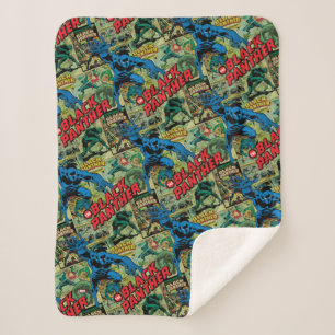 Couverture Sherpa Motif de BD Black Panther
