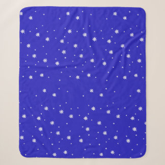 Couverture Sherpa Motif de danse Snowflake