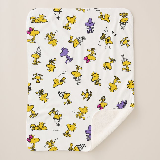 Couverture Sherpa Motif de loisirs Woodstock (Devant)