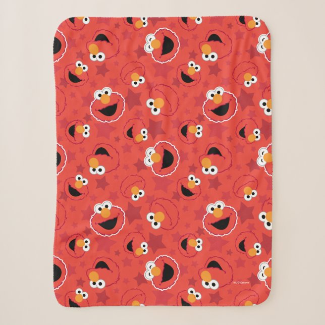 Couverture Sherpa Motif de Red Elmo (Devant)