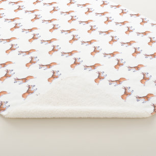 Couverture Sherpa motif de vol superieur de Corgi