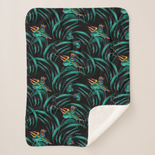 Couverture Sherpa Motif d'Ursula