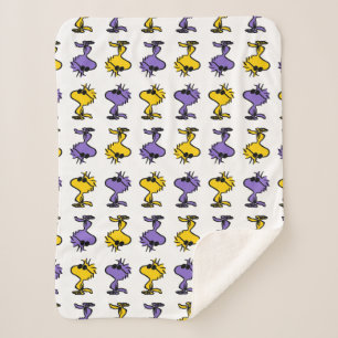 Couverture Sherpa Motif Lunettes de soleil Cool Woodstock