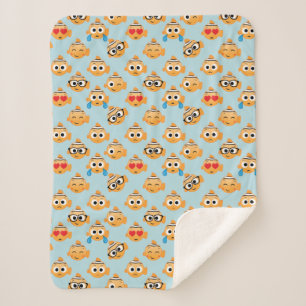 Couverture Sherpa Motif Nemo Emoji