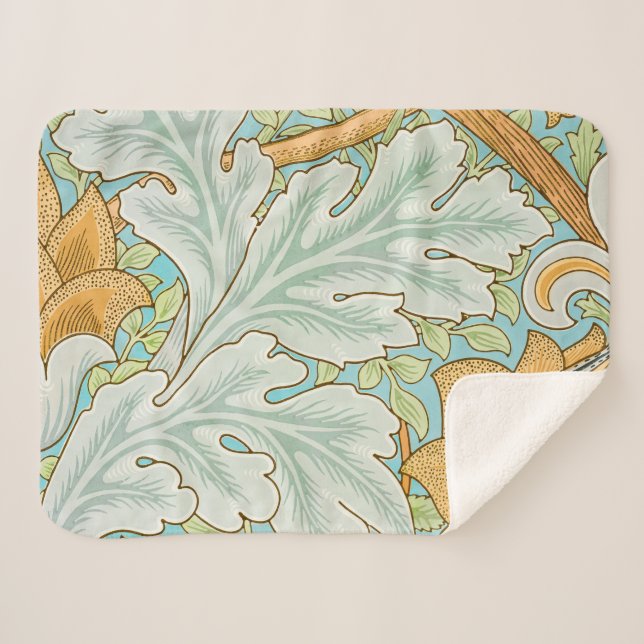 Couverture Sherpa Motif St James (par William Morris) (Devant (Horizontal))