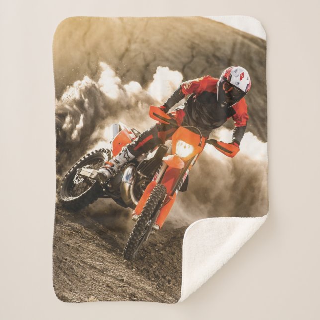 Couverture Sherpa Motocross Rider (Devant)