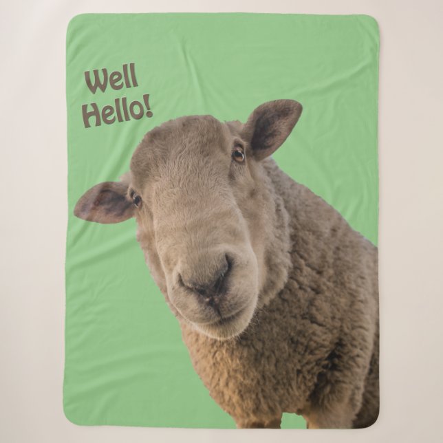 Couverture Sherpa Mouton (Devant)