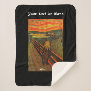 Couverture Sherpa Munch - Le cri de glace