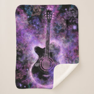 Couverture Sherpa Musique de guitare Sherpa Blanket