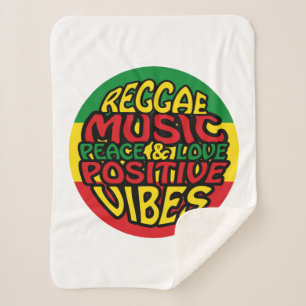 Couverture Sherpa Musique reggae avec des paroles positives