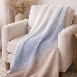 Couverture Sherpa Muted Sky Wash Sherpa Blanket