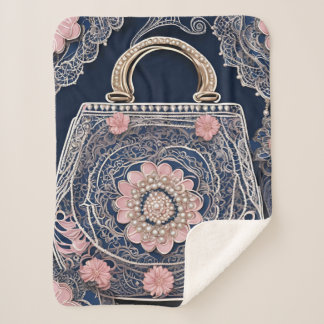 Couverture Sherpa My Blue Purse IA art