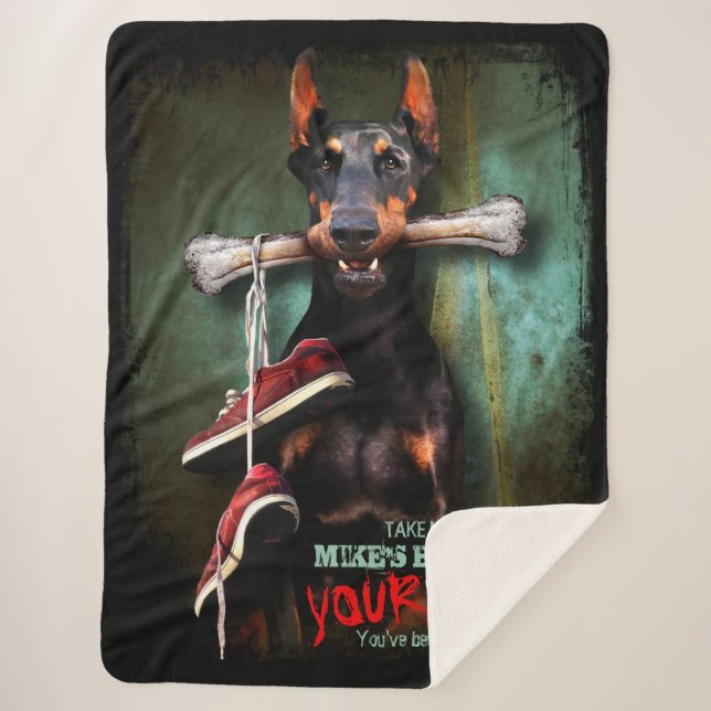 Couverture Sherpa My Stuff, Your Life : Dobermann Chig & Bone - Drôl (Devant)
