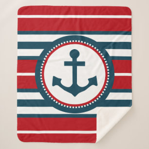Couverture Sherpa Nautical design