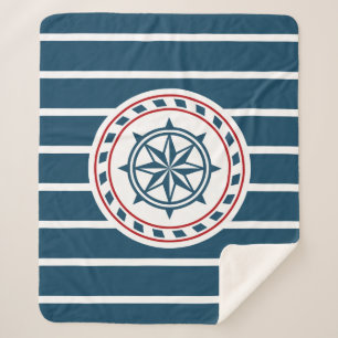 Couverture Sherpa Nautical design