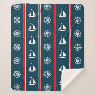 Couverture Sherpa Nautical design