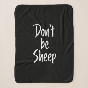 Couverture Sherpa Ne pas être des moutons Citations d'Humour à pro
