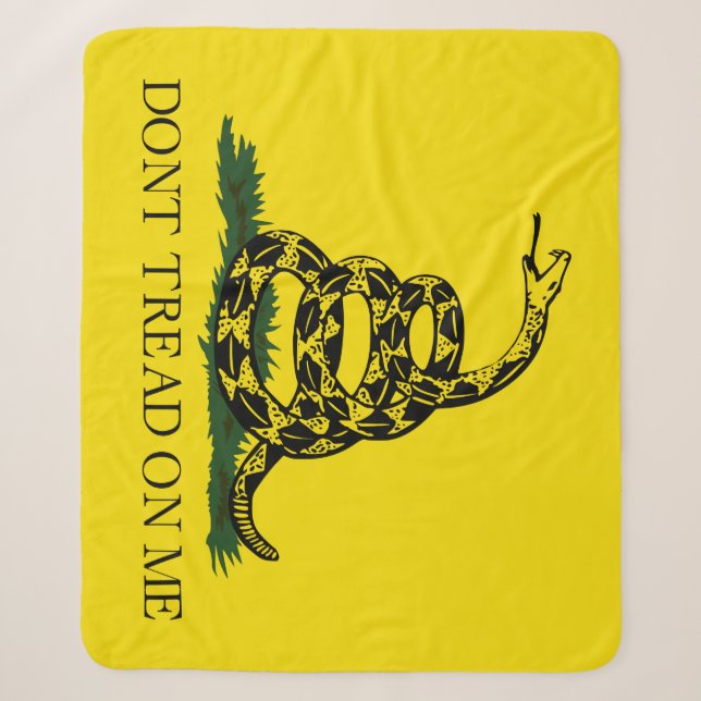 Couverture Sherpa Ne pas taper sur le drapeau de Me Gadsden (Devant)