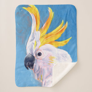 Couverture Sherpa Neon Mohawk - Cockatoo