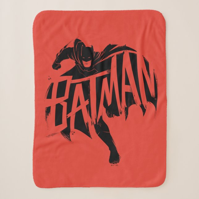 Couverture Sherpa Nom de la brosse d'encre Batman (Devant)