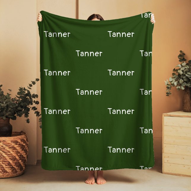 Couverture Sherpa Nom personnalisé Sherpa Blanket Idée cadeau chaleu (Créateur téléchargé)