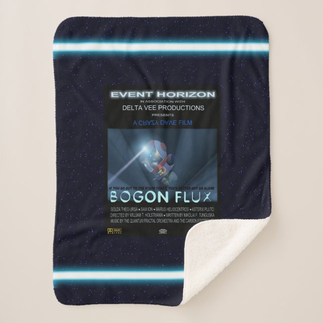 Couverture Sherpa Nounours dans l'espace (Devant)