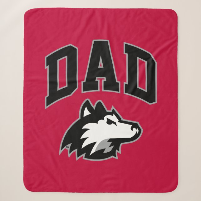 Couverture Sherpa NU Huskies (Devant)