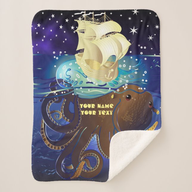 Couverture Sherpa Octopus Huge et Caravella (Devant)