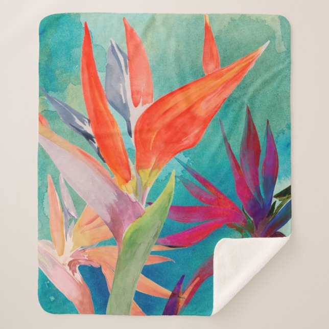 Couverture Sherpa Oiseaux vivants du paradis (Devant)