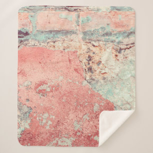 Couverture Sherpa Old textured concrete wall with natural defects. S