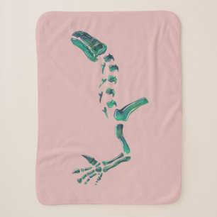 Couverture Sherpa Opal Iguanodon Dinosaur