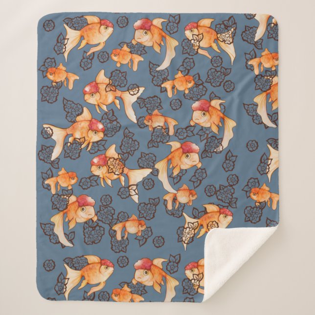 Couverture Sherpa Oranda Goldfish (Devant)