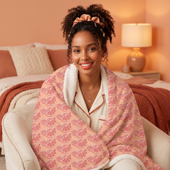 Couverture Sherpa Orange (Créateur téléchargé)