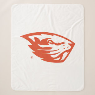 Couverture Sherpa Oregon State Beavers Tête de castor