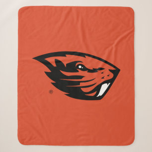 Couverture Sherpa Oregon State Beavers Tête de castor