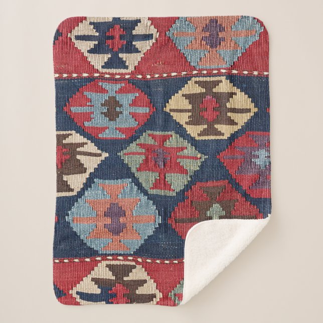 Couverture Sherpa Ornat couleur diamant du Sud-Ouest (Devant)