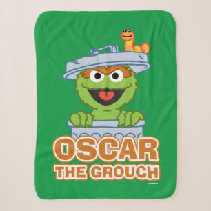 Couverture Sherpa Oscar the Grouch Classic Style
