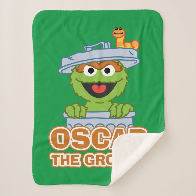 Couverture Sherpa Oscar the Grouch Classic Style (Devant)