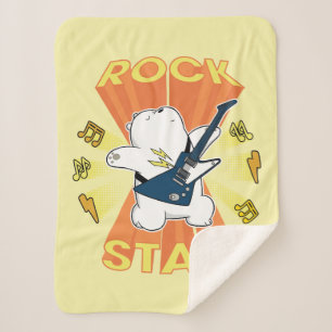 Couverture Sherpa Ours de glace - Rock Star