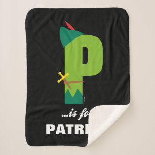 Couverture Sherpa P est pour Peter Pan Ajouter votre nom