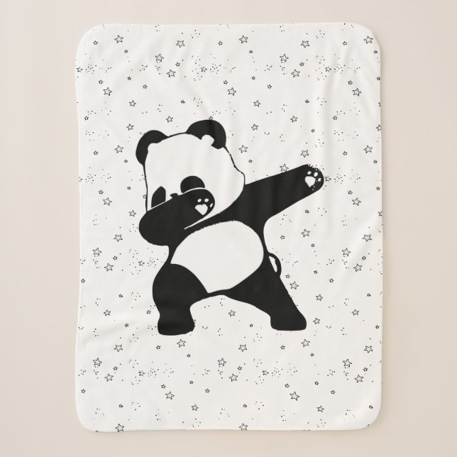 Couverture Sherpa Panda qui dab  (Devant)