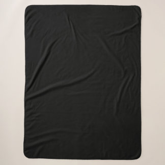 Couverture Sherpa Papa Père Monogramme Nom Lettre Destinée Destinée