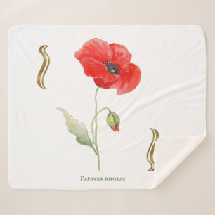 Couverture Sherpa Papaver rhoeas 