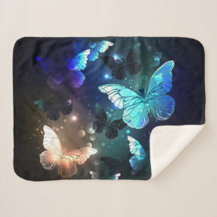 Couverture Sherpa Papillon de nuit