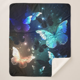 Couverture Sherpa Papillon de nuit