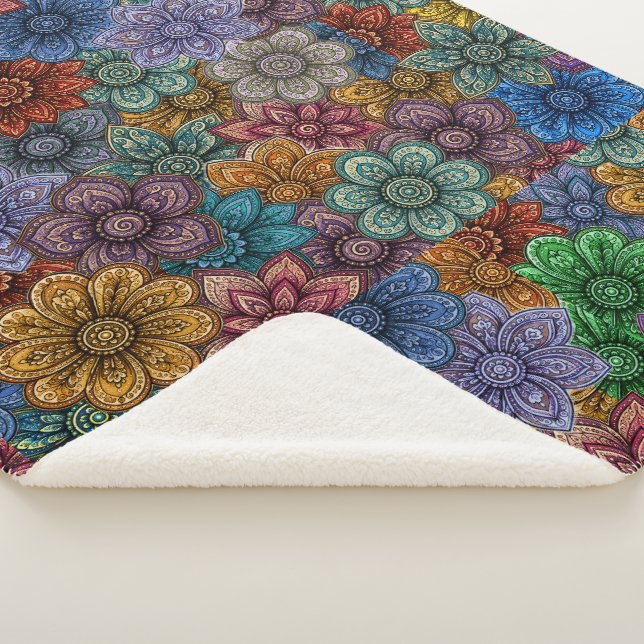 Couverture Sherpa "Papillon - Succès" (3/4)