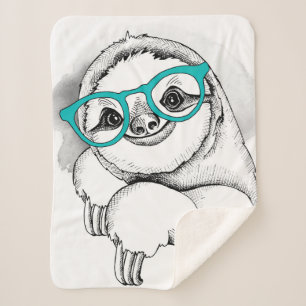 Couverture Sherpa Paresse de hippie