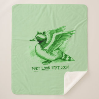 Couverture Sherpa Part Loon Part Coon  Hybrid Creature